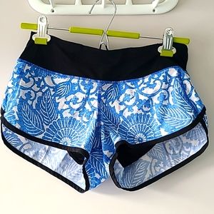 Lululemon run speed shorts